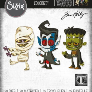 Tim Holtz® Alterations | Sizzix Thinlits™ Die Set 28-Pack - Costume Party, Colorize