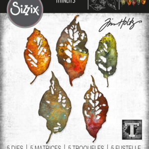 Tim Holtz® Alterations | Sizzix Thinlits™ Die Set 5-Pack - Leaf Fragments