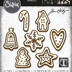 Tim Holtz® Alterations | Sizzix Thinlits™ Die Set 14-Pack - Christmas Cookies