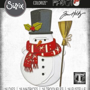 Tim Holtz® Alterations | Sizzix Thinlits™ Die Set 16PK - Winston, Colorize