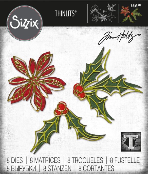 Tim Holtz® Alterations | Sizzix Thinlits™ Die Set 8PK - Seasonal Sketch