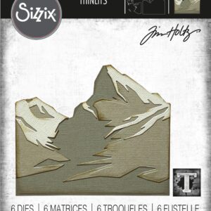 Tim Holtz® Alterations | Sizzix Thinlits™ Die Set 6PK - Mountain Top