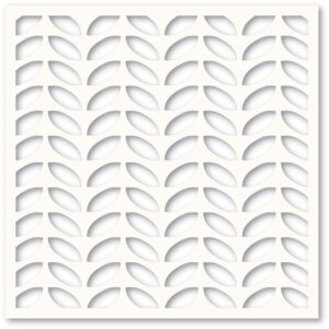 Memory Box Stencil - Leafy Rows 88615