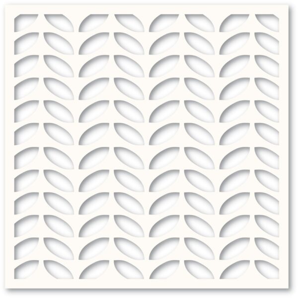 Memory Box Stencil - Leafy Rows 88615
