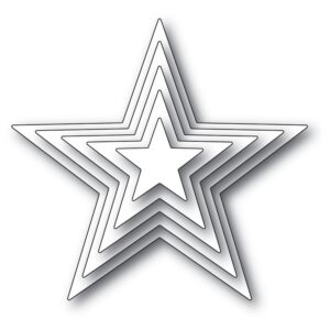 Memory Box Die - Shining Star Set 94321