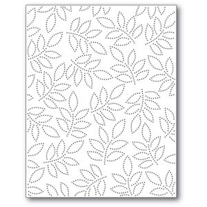 Memory Box Die - Pinpoint Leaf Plate 94381