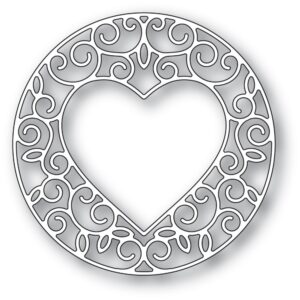 Memory Box Die - Gilded Heart Circle 94388