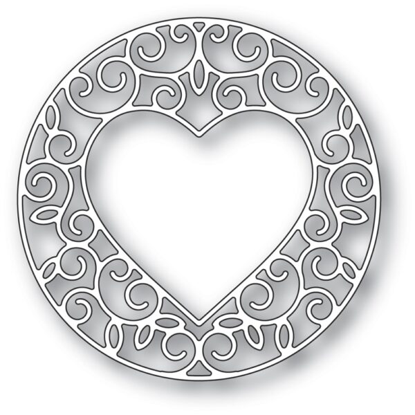 Memory Box Die - Gilded Heart Circle 94388