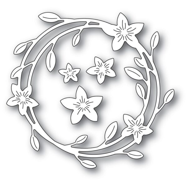 Memory Box Die - Magnolia Wreath 94419