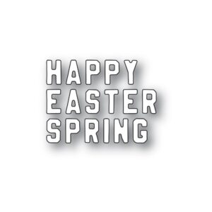Memory Box Die - Mini Vintage Varsity Happy Spring 94453