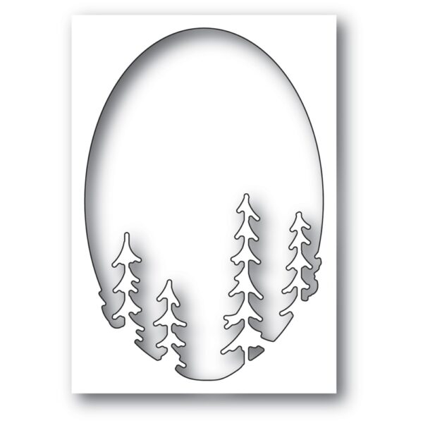 Memory Box Die - Small Pine Tree Collage 94503