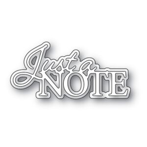 Memory Box Die - Just a Note Posh Script 94527