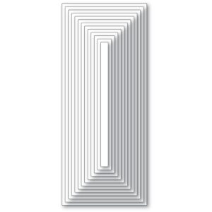 Memory Box Die - Slim Basic Rectangle Layers 94556