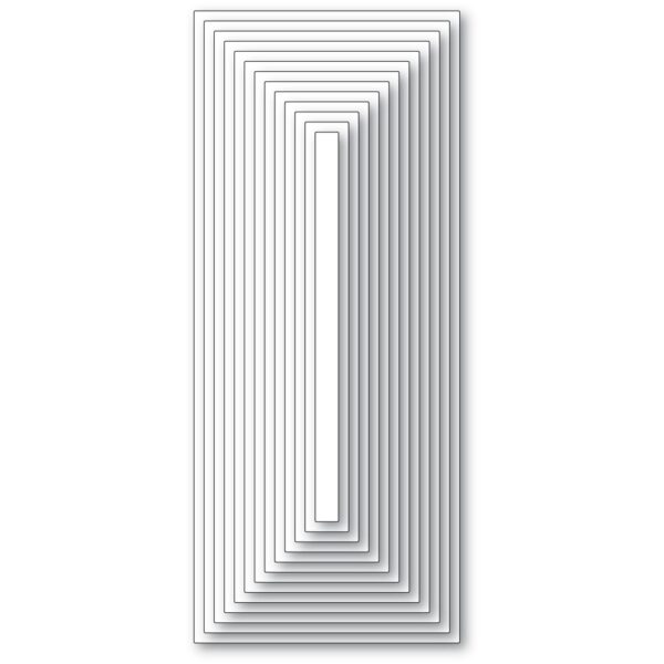 Memory Box Die - Slim Basic Rectangle Layers 94556