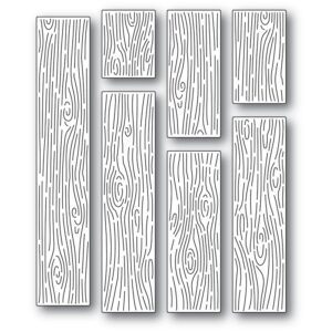 Memory Box Die - Wood Grain Planks 94565