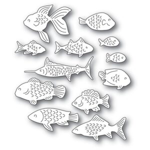 Memory Box Die - School of Fish 94570