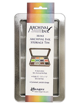 Mini Archival Ink Storage Tin