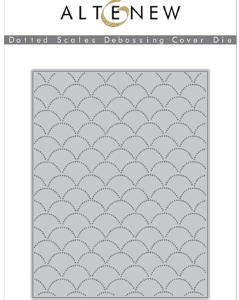 Altenew Dotted Scales Debossing Cover Die