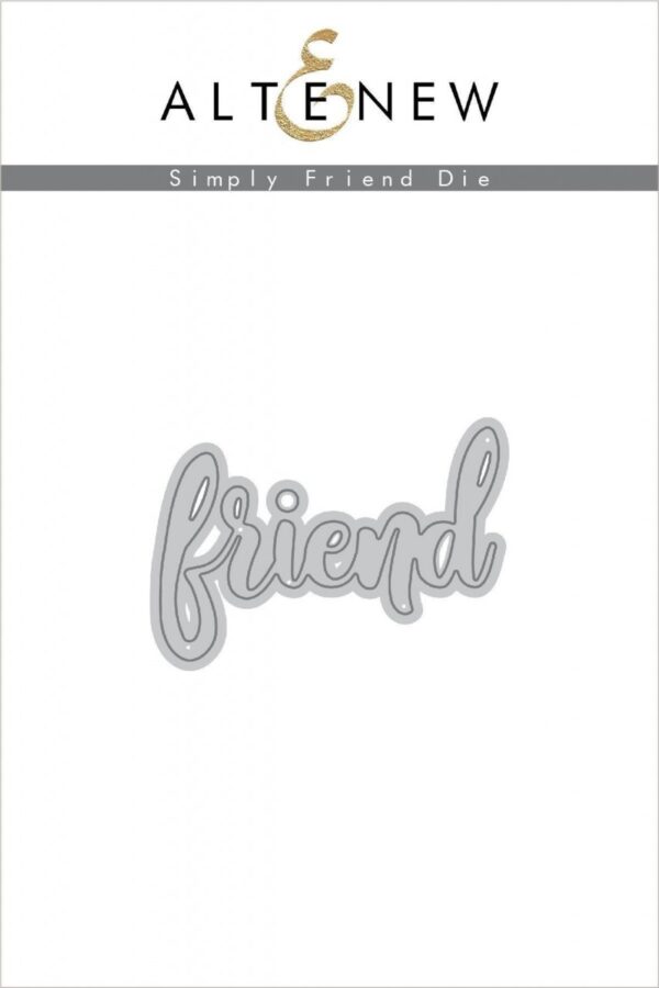Altenew Simply Friend Die