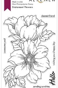 Altenew Statement Flowers Stamp Set