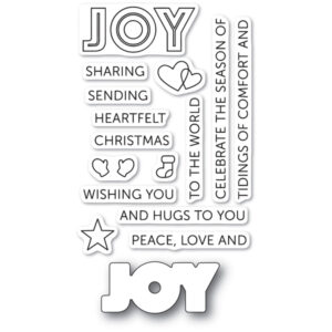 Poppystamps Tidings of Joy Clear Stamp Set CL467