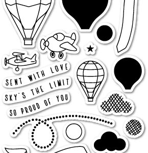 Open Studio Flying High Clear Stamp Set CL5157
