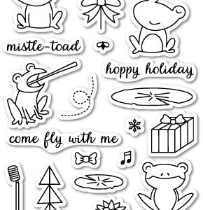 Open Studio Happy Holiday Clear Stamp Set CL5159