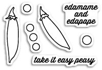 Open Studio Clear Stamp Set - Easy Peasy CL5176