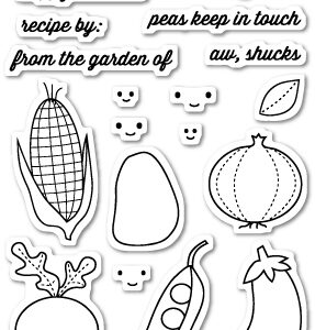 Open Studio Clear Stamp Set - Garden Variety CL5177