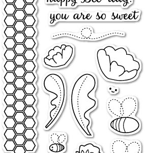 Open Studio Clear Stamp Set - Bumblebee Daydreams CL5179