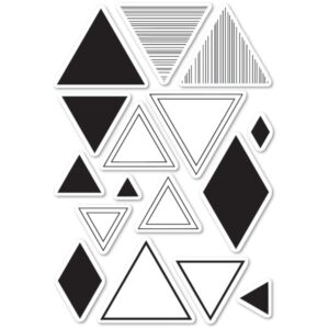 Open Studio Clear Stamp Set - Equal Triangle CL5229