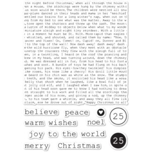 Open Studio Clear Stamp Set - Typewriter Holiday Elements CL5234