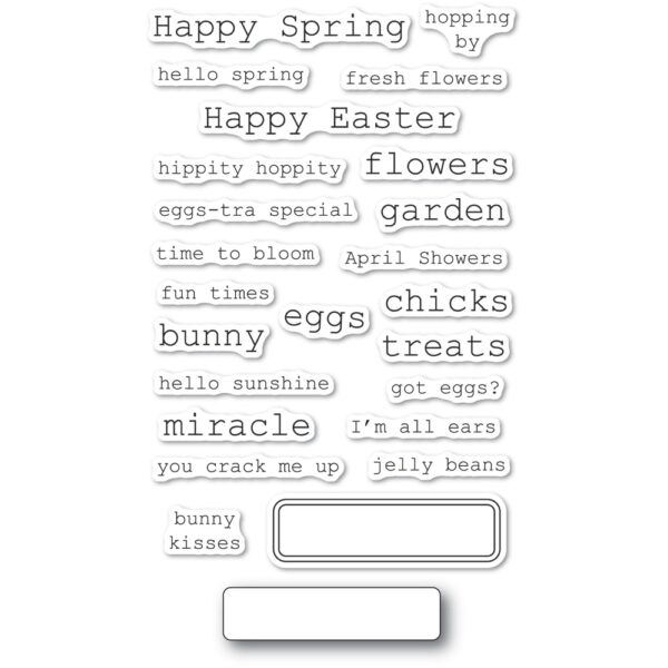 Open Studio Clear Stamp Set - Big and Little Spring CL5254