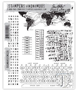 Tim Holtz® Stampers Anonymous Cling Mount Sets -- Documented CMS226