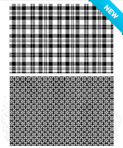 Tim Holtz® Stampers Anonymous Cling Mount Sets -- Plaid & Nordic CMS243