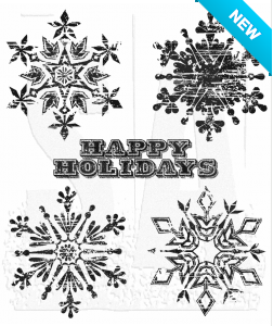 Tim Holtz® Stampers Anonymous Cling Mount Sets -- Weathered Winter CMS245