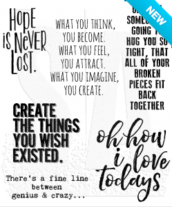 Tim Holtz® Stampers Anonymous Cling Mount Sets -- Ponderings CMS252