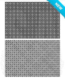 Tim Holtz® Stampers Anonymous Cling Mount Sets -- Tiles & Mosaic CMS259