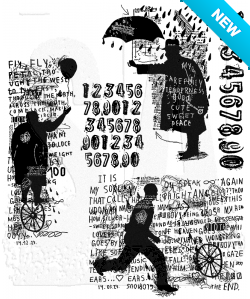 Tim Holtz® Stampers Anonymous Cling Mount Sets -- Sideshow CMS263