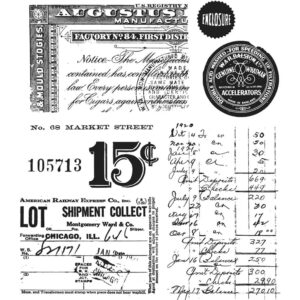 Tim Holtz® Stampers Anonymous Cling Mount Sets -- Etcetera CMS302