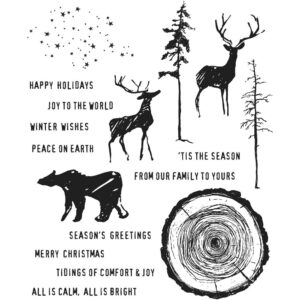 Tim Holtz® Stampers Anonymous Cling Mount Sets -- Great Outdoors CMS321
