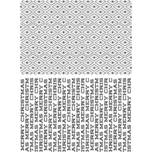 Tim Holtz® Stampers Anonymous Cling Mount Sets -- Sparkles & Christmas CMS324