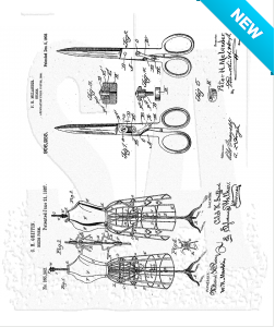 Tim Holtz® Stampers Anonymous Cling Mount Sets -- Inventor 3 CMS342