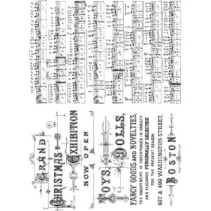 Tim Holtz® Stampers Anonymous Cling Mount Sets -- Music & Advert CMS358
