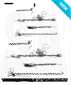 Tim Holtz® Stampers Anonymous Cling Mount Sets -- Stitches CMS365