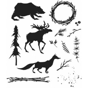 Tim Holtz® Stampers Anonymous Cling Mount Sets -- Into the Woods CMS385