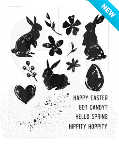 Tim Holtz® Stampers Anonymous Cling Mount Sets -- Spring Shadows CMS393
