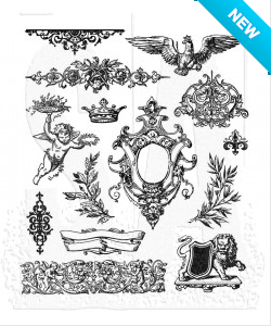 Tim Holtz® Stampers Anonymous Cling Mount Sets -- Urban Elements CMS398