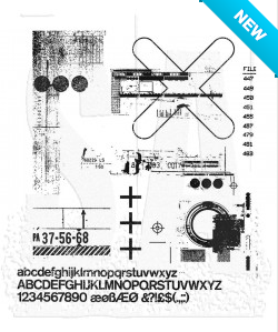 Tim Holtz® Stampers Anonymous Cling Mount Sets -- Glitch 2 CMS404