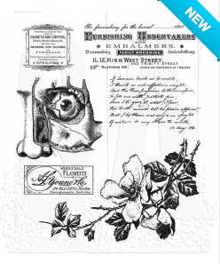 Tim Holtz® Stampers Anonymous Cling Mount Sets -- Dearly Departed CMS413